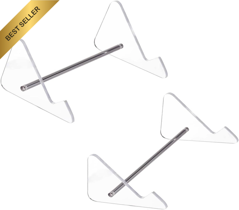 2Pcs Computer Keyboard Stand Book Display Stand Keyboard Stand for Desktop Mecha