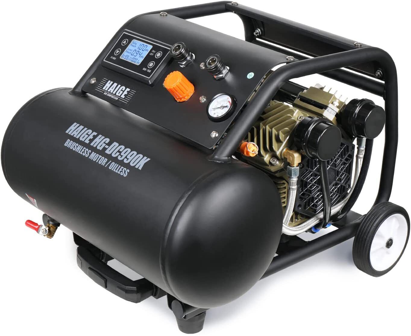 HAIGE Portable Air Compressor HG-DC990K AC100V 1.0MPa HAIGE Portable Air Compressor HG-DC990K AC100V 1.0MPa