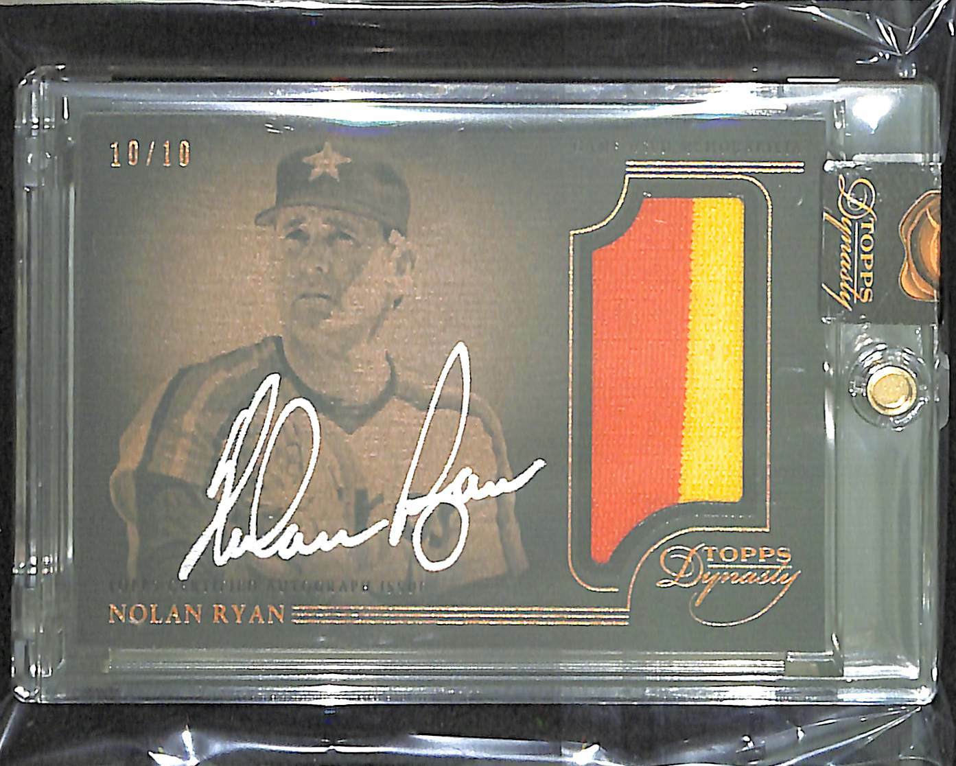 2014 Topps Dynasty Baseball Patch Autograph #AP-NR1 Nolan 2014 Topps Dynasty Baseball Patch Autograph #AP-NR1 Nolan
