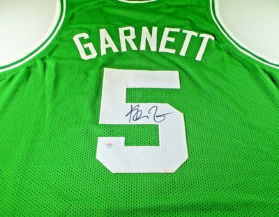 kevin garnett autographed jersey