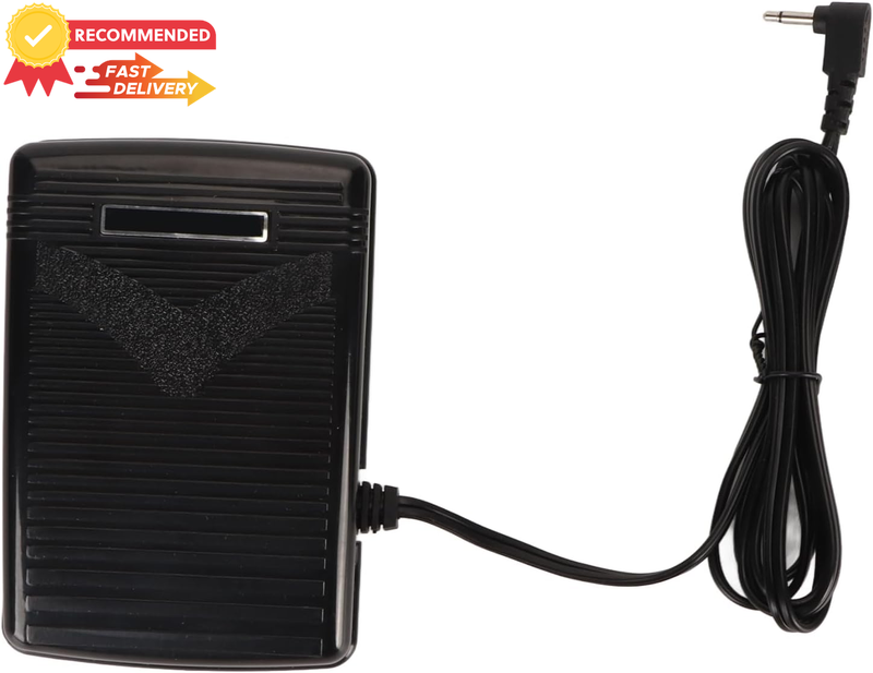 Sewing Machine Foot Pedal Control with Cord, Antislip for HZL JD2012 2040 2080Q
