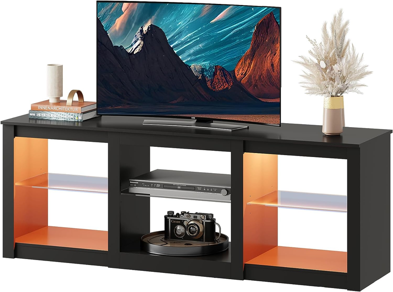 TV Stand Cabinet Flat Screen Entertainment Center For 65 inch LED Media Console