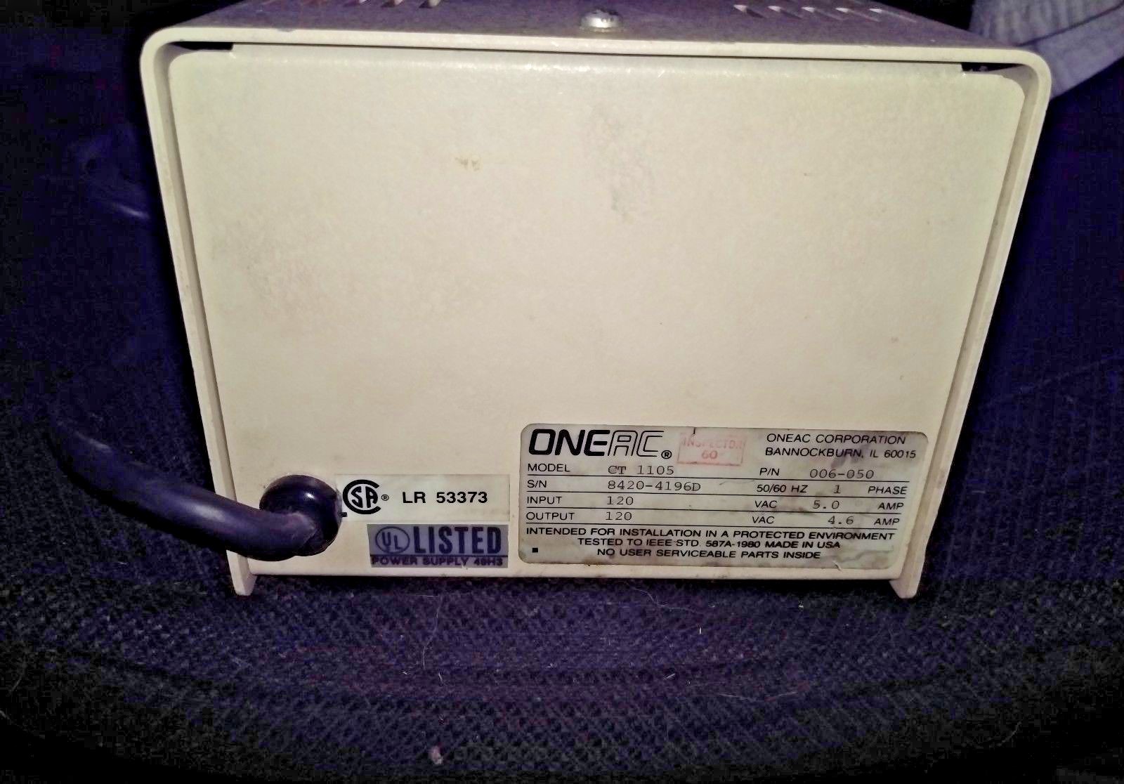 ONEAC Compact CT 1105 Power Distribution Unit