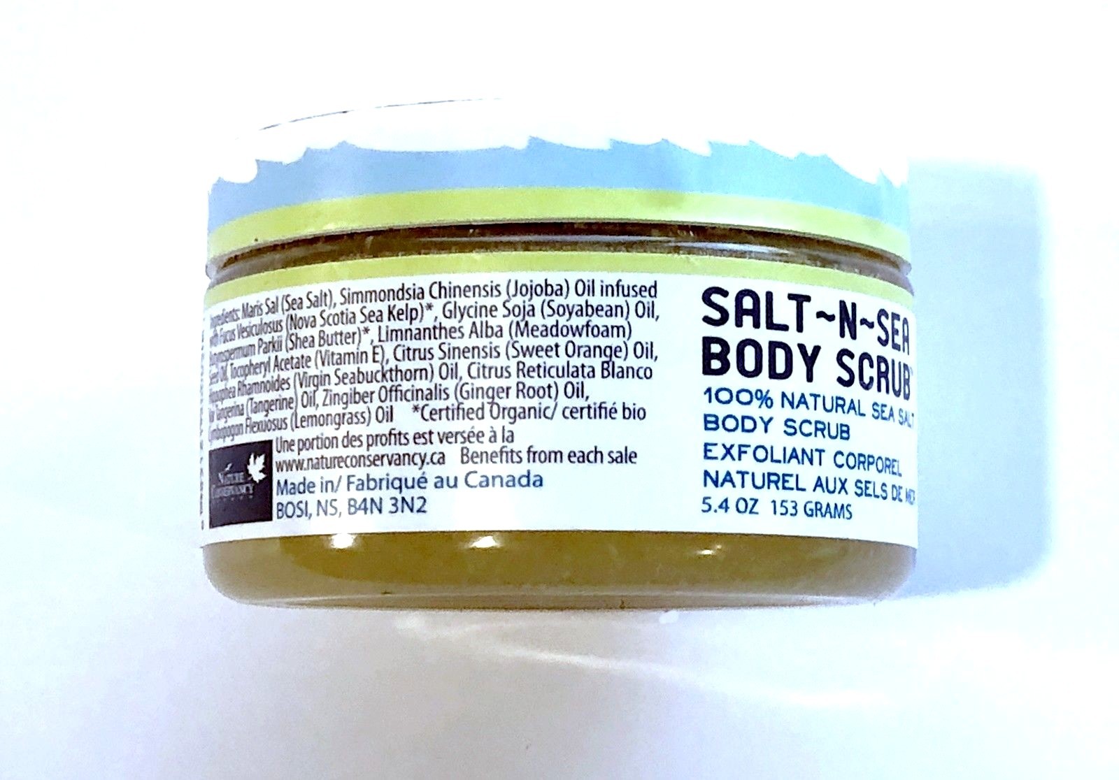 6 Count Lot Body Scrub Nova Scotia Fisherman Salt N Sea 5.4oz-153G 100% Natural