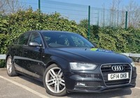 2014 Audi A4 2.0 TDI 150 S Line 4dr + SAT NAV + AUTOMATIC SALOON Diesel Automati