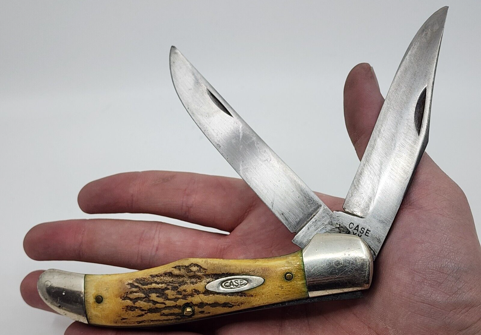 CASE XX #5265SAB STAG HANDLE TWO BLADE KNIFE 1940-1964 | eBay CASE XX #5265SAB STAG HANDLE TWO BLADE KNIFE 1940-1964 | eBay