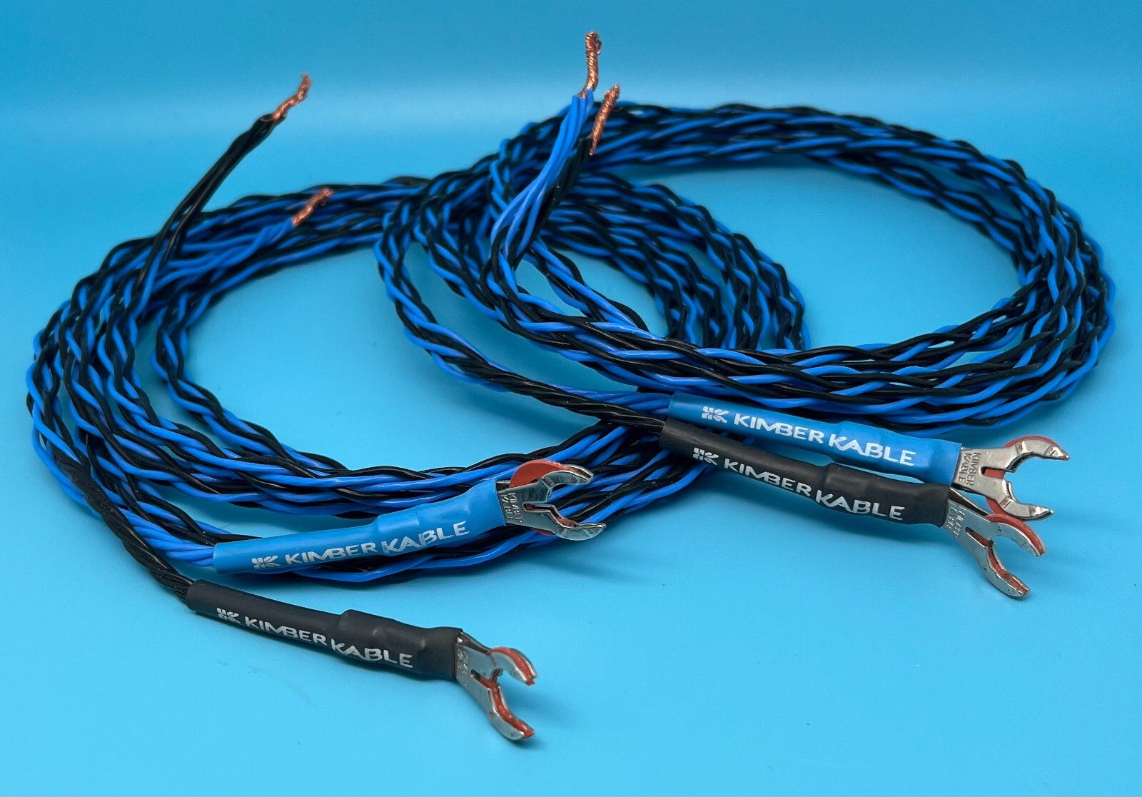 OEM Kimber Speaker Kable - 1 Pair - Blue/Black - Approximate OEM Kimber Speaker Kable - 1 Pair - Blue/Black - Approximate