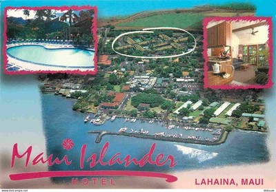 Carte Postale - Etats-Unis - Lahaina - Maui islander hotel - Multivues - Hawaii
