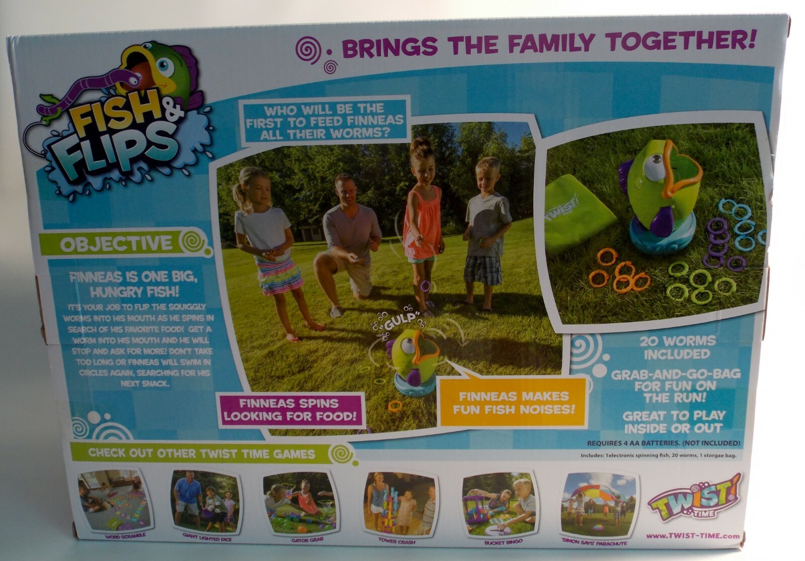 Twist Time Fish & Flips Outdoor/Indoor Game