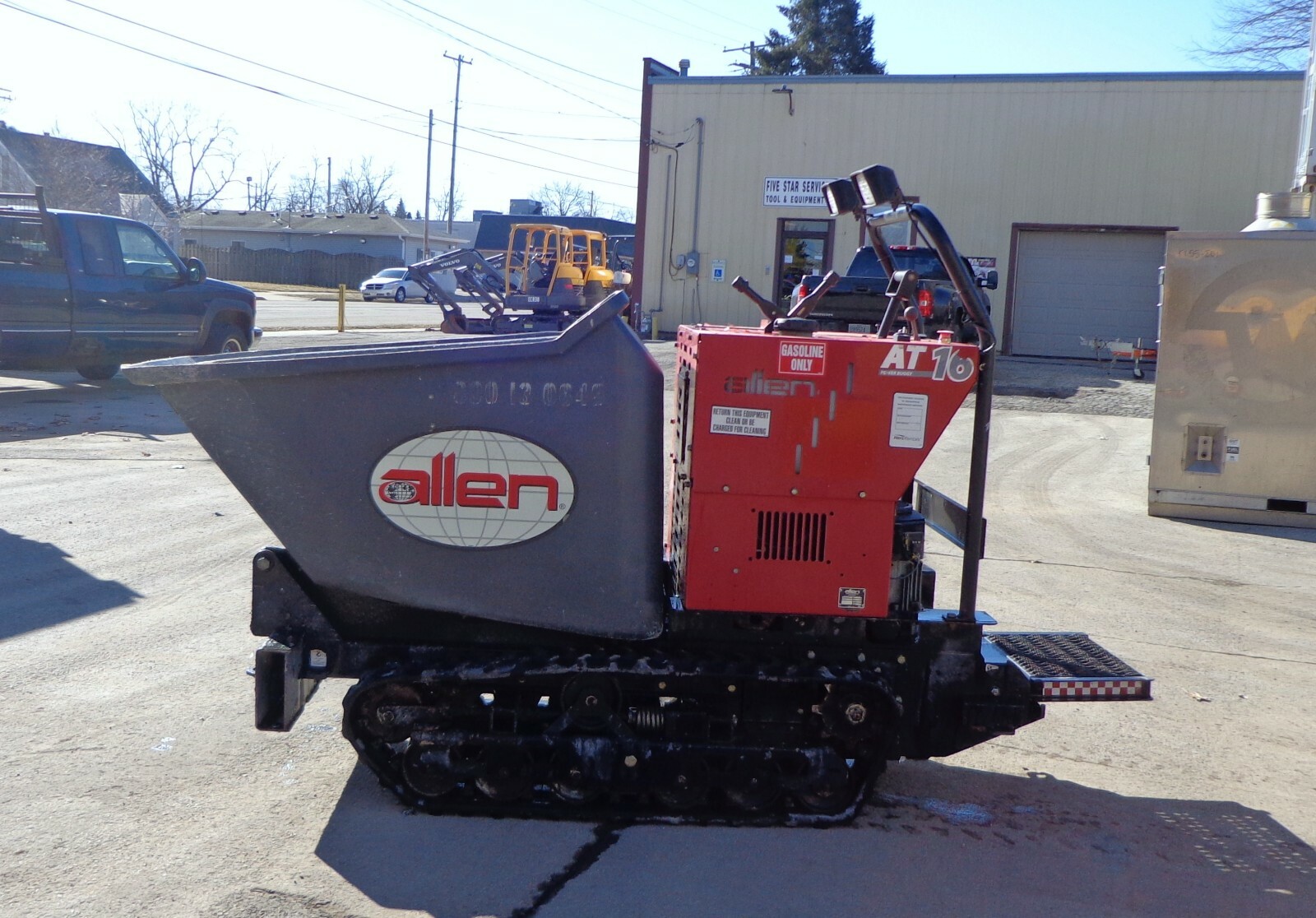 2016 Allen AT16 Walk Behind Track Power Concrete Buggy Kohler Engine