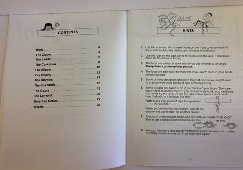 “Knot Again!”-Lanyard Instruction Book By Margaret Hartelius-1983-Book Only