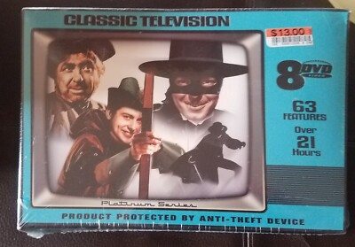 NEW! Classic Television DVD Set Platinum Series Robinson Crusoe Zorro Robin Hood