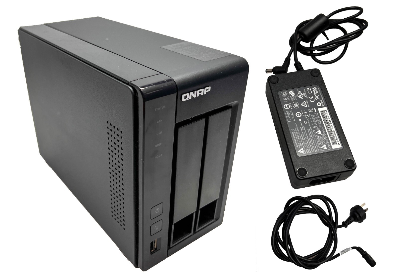 QNAP TS-219P II ＋ HDD 1TBx2 中古良品