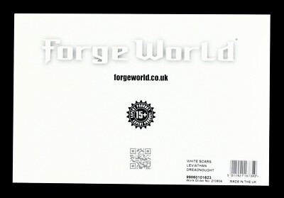Warhammer Forge World White Scars Leviathan Dreadnought  Miniature Figure