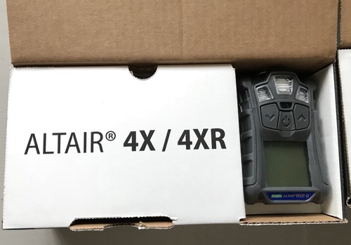 MSA 10178557 ALTAIR 4XR Multigas Detector Monitor Bluetooth NEW Warranty