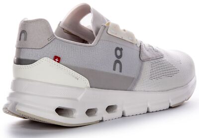 Pre-owned On Running Cloudrift Speedboard Cloudtec Mens Sneaker White Grey Us 6 - 13