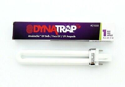 Dynatrap Bulb Light Atraktaglo UV 9W, Fits DT3009, DT3019, DT3039 Flylight Traps