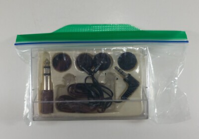 Labtec Sp-5 Mini Ear Bud Stereo Headphones (4 ft.) w/Adapter and Foam Covers