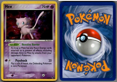 2006 Pokemon, POP Series 4, #4/17 Mew, Holo Rare
