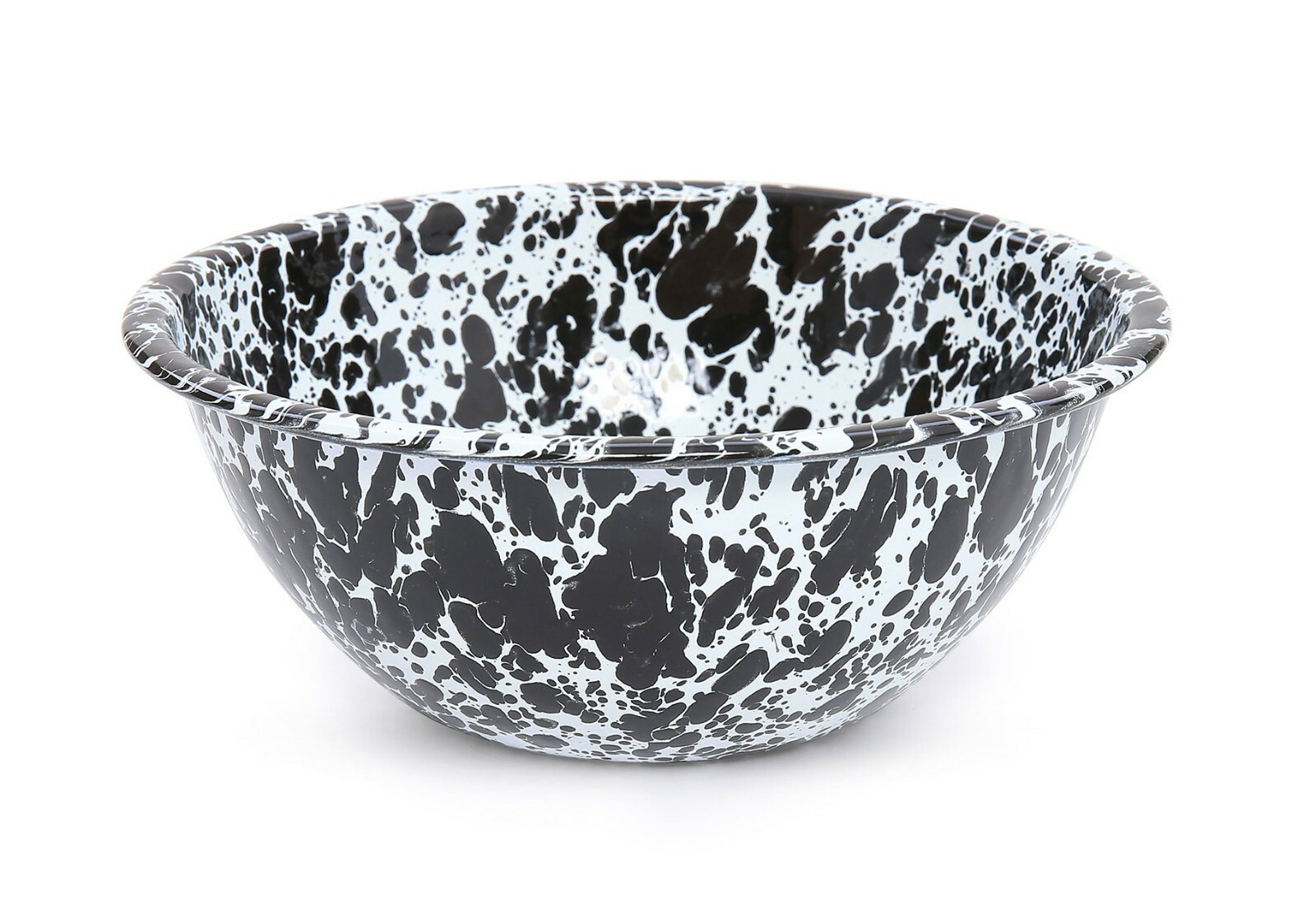 Crow Canyon Home Enamelware Serving Bowl - Thumbnail 4