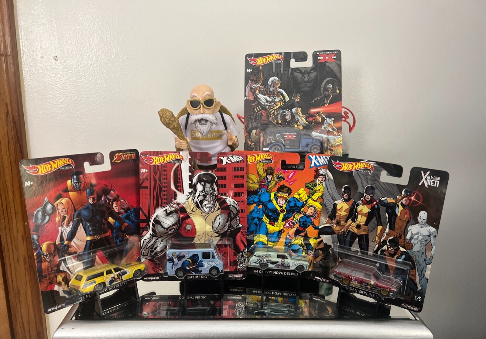 Hot Wheels Premium X-Men Complete Set of 5 Cars w/Real Riders, Pop Culture Hot Wheels Premium X-Men Complete Set of 5 Cars w/Real Riders, Pop Culture