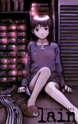 11x17 Serial Experiments Lain Poster Cyberpunk Illustration by Yoshitoshi ABe 