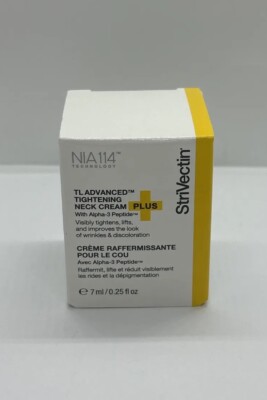 NEW NIB NIA 114 StriVectin TL Advanced Tightening Neck Cream PLUS Travel 0.25oz