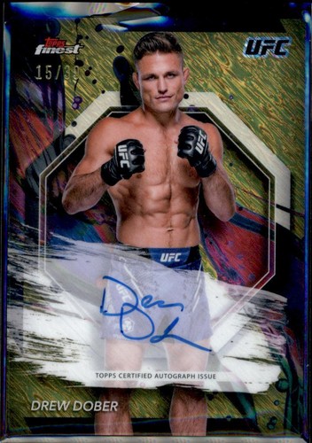 2024 Topps Finest UFC - Drew Dober #FA-DDR