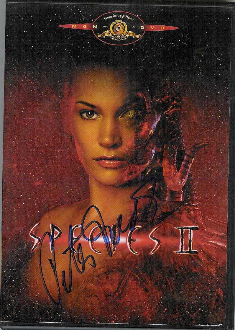 Species DVD Box Set Signed By Peter Medak Michael Madsen