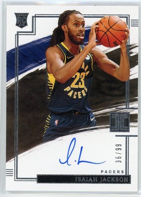 2021-22 Panini Impeccable #RA-IJA Isaiah Jackson Rookie Autograph 36/99