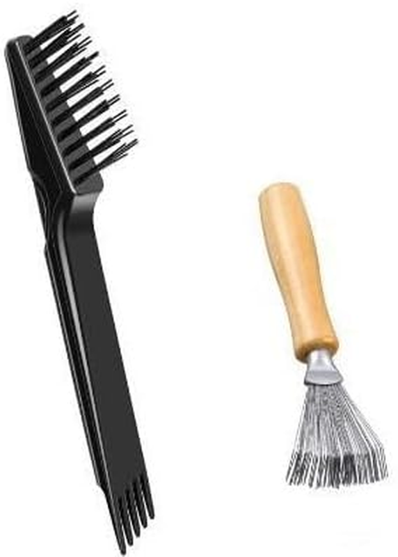 2 Pieces Hair Brush Cleaning Tool Comb Cleaner Brush Mini Comb Cleaning Hair Rem