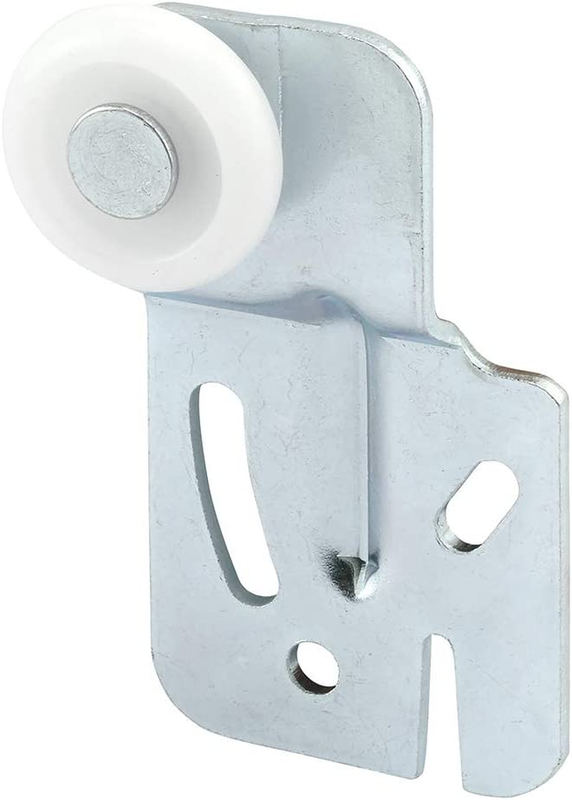 16216-F Closet Door Roller, Front, 1/4 Inch Offset, 7/8 Inch
