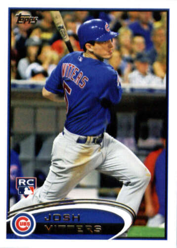 2012 Topps Update #US258 Josh Vitters Cubs NM-MT (RC - Rookie Card) . rookie card picture