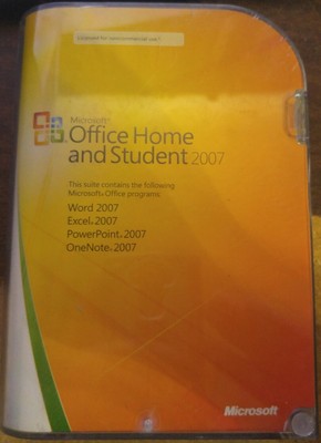 Microsoft Office 2007 Home and Student Edition with Product Key