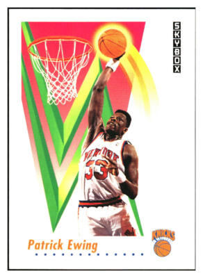 1991-92 SkyBox #189 Patrick Ewing