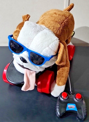 Buddy The Skate Dog RC Controlled 2012 Rare Skate Boarding Dog - Works Great!
