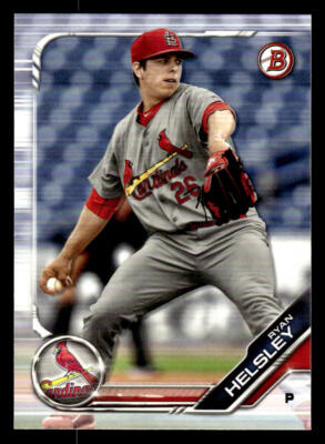2019 Bowman #BP-121 Ryan Helsley Prospects Card St. Louis Cardinals