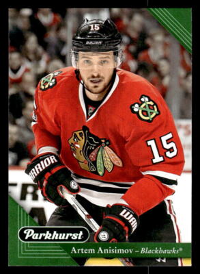 Artem Anisimov Chicago Blackhawks 2017-18 Parkhurst #52