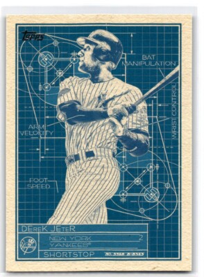 2024 Topps Series 1 Superstar Blueprint Derek Jeter New York