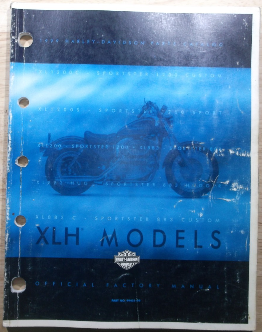2000 HARLEY DAVIDSON XLH SPORTSTER PARTS MANUAL BOOK CATALOG | eBay