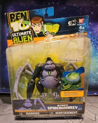Ben 10 Ultimate Alien Bandai Ultimate Spidermonkey NOT MINT 2010