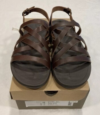 Olukai  AWE  AWE In Dk Java In US Size 10 Cute, Comfy, Versatile Back-strap NIB!
