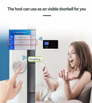 Alarm System for Home Burglar Security 433MHz WiFi GSM Alarm Wireless Tuya Smart