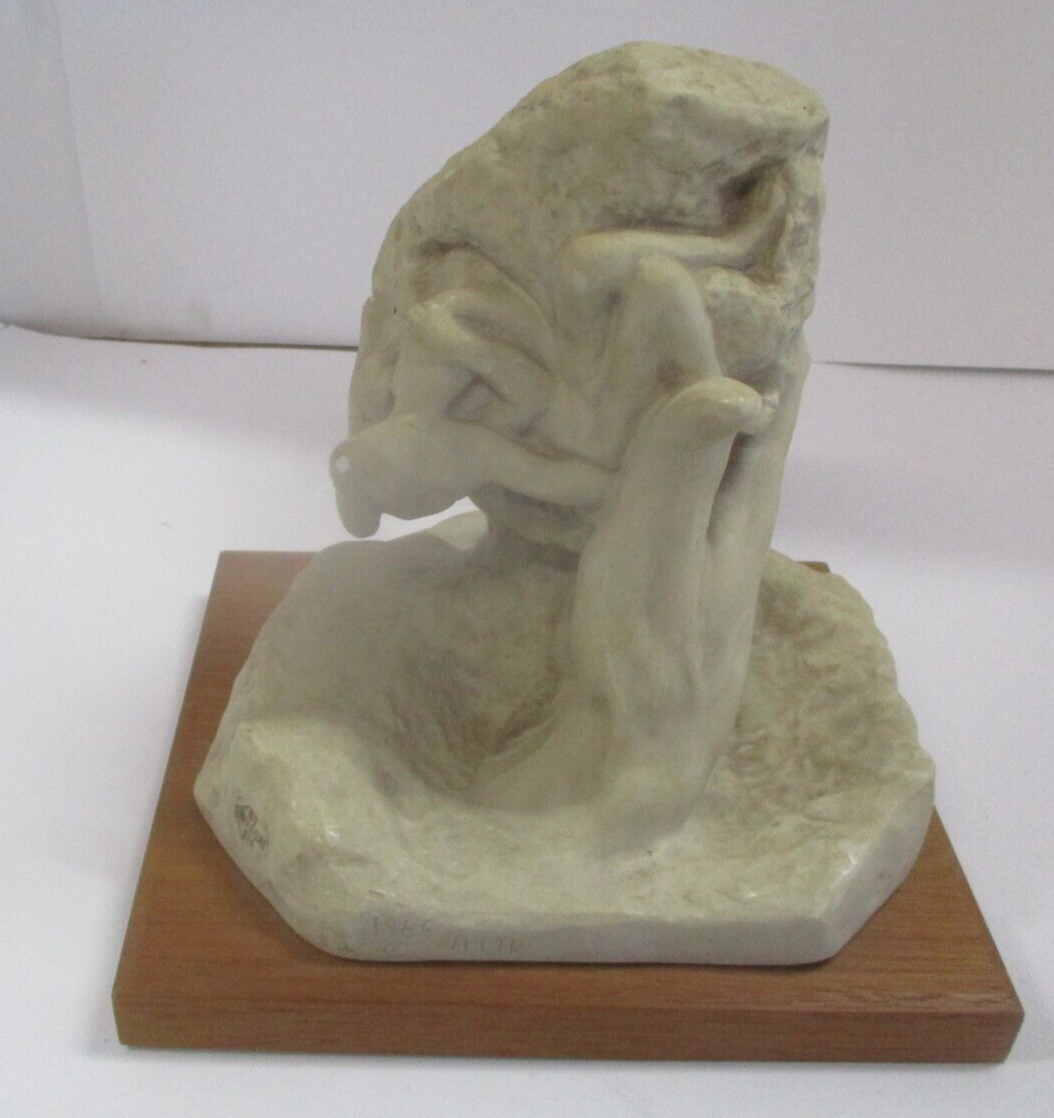 1965 AMR Spadem FFR Modernist Sculpture - SOUL MATES - Small Repair