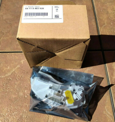 Genuine BMW Final Stage Unit / Resistor Regulator for Blower Motor 64119483928