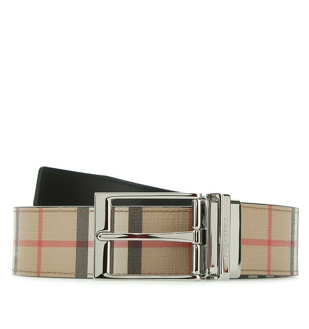 BURBERRY Mens Signature Printed and E-canvas Beige/Black