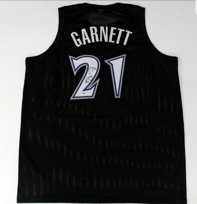 kevin garnett autographed jersey