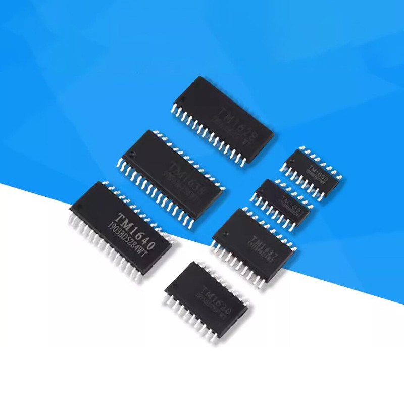 Treiber Ic Chips Led Integriert Tm1620/Tm1628/1637/1638/1640/1650/1651 Sop-20 28