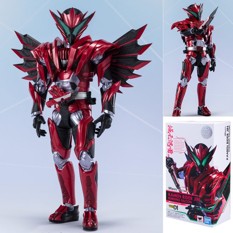 SHFiguarts 仮面ライダー ジン フェニックスファルコン Amazon.com: TAMASHII NATIONS S.H.Figuarts Kamen Rider Jin