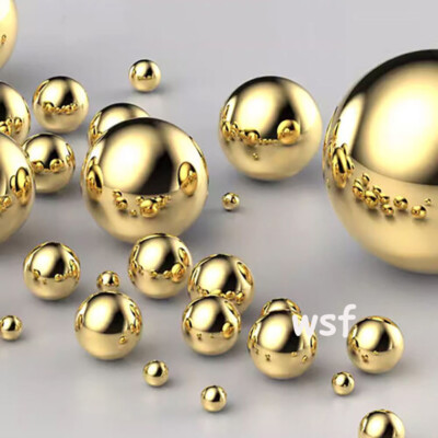 Brass Ball Solid Bearing Balls Industrial Precision Bearing Balls OD=1mm~70mm